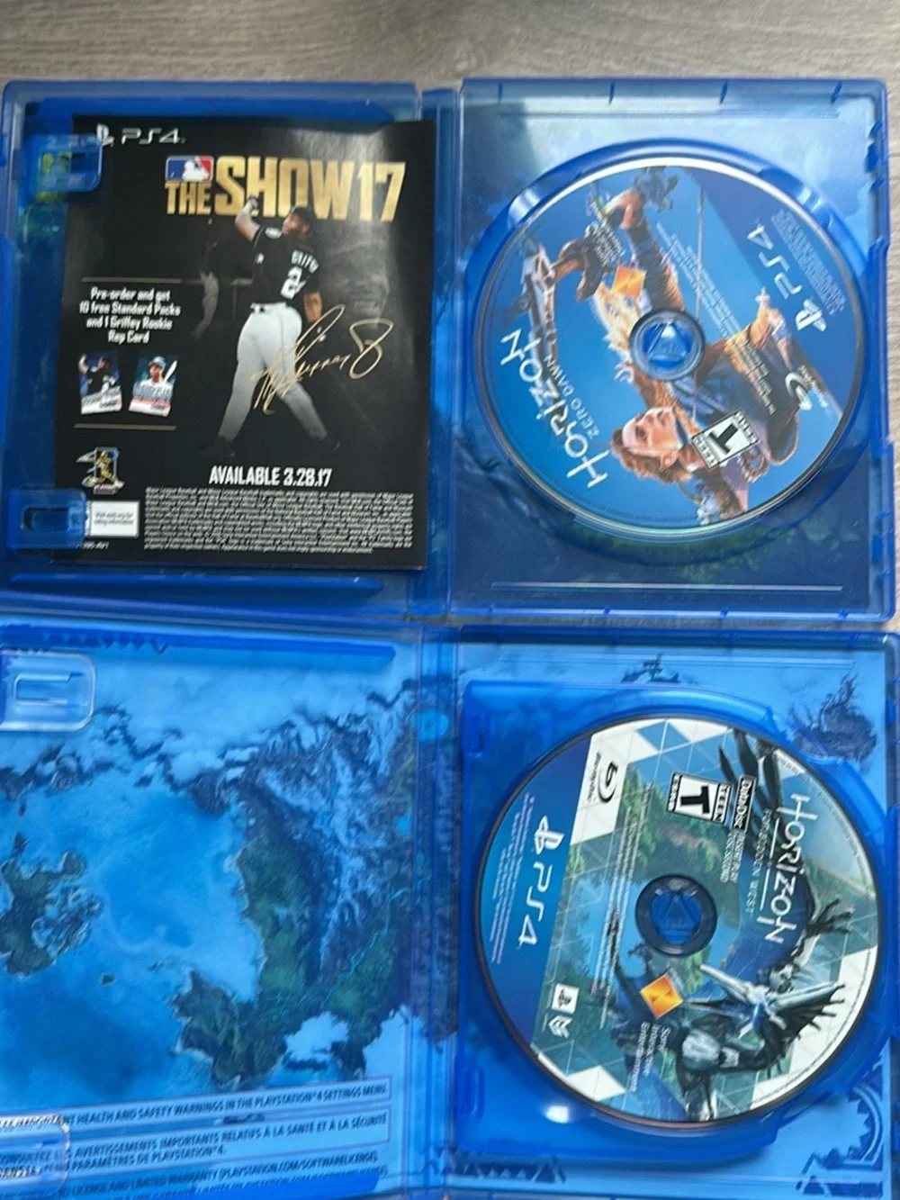 Horizon Zero Dawn + Horizon Forbidden West PS4 Bundle – Great Condition